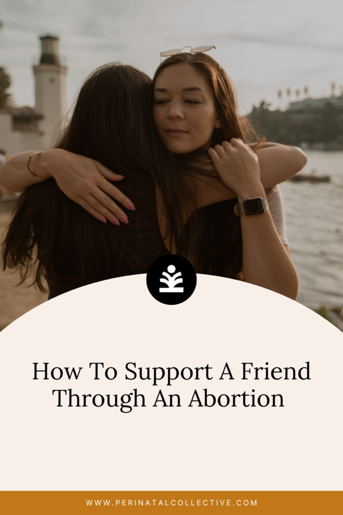 support through abortion